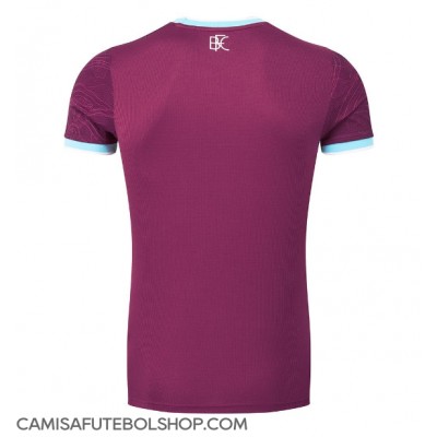 Camisa de time de futebol Burnley Replicas 1º Equipamento 2025-26 Manga Curta Camisa de time de futebol Burnley Replicas 1º Equipamento 2025-26 Manga Curta